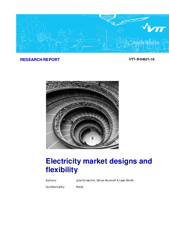 (PDF) 04621-16 Electricity market designs and flexibility