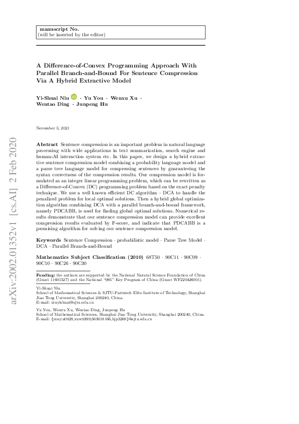 (PDF) A difference-of-convex programming approach with parallel branch ...