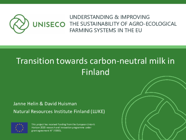 (PDF) UNISECO Case study: Finland - Transition towards carbon neutral ...
