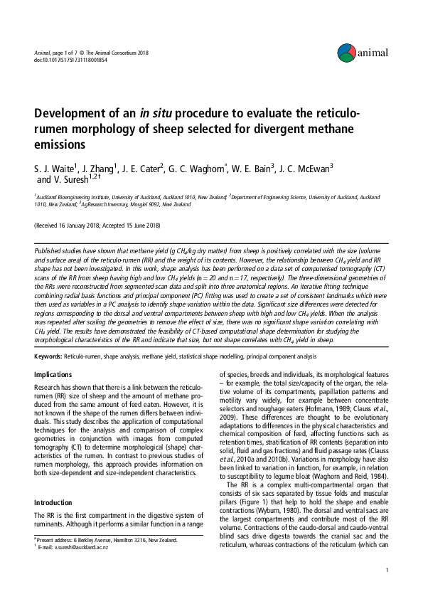 (PDF) Development of an in situ procedure to evaluate the reticulo ...
