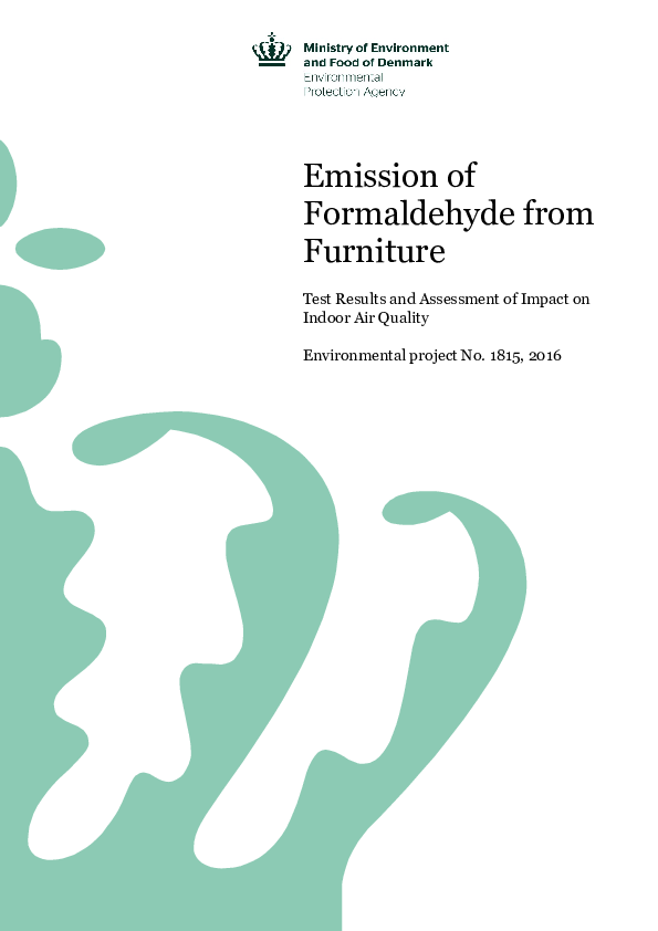 (PDF) Emission of formaldehyde from furniture Winther Funch