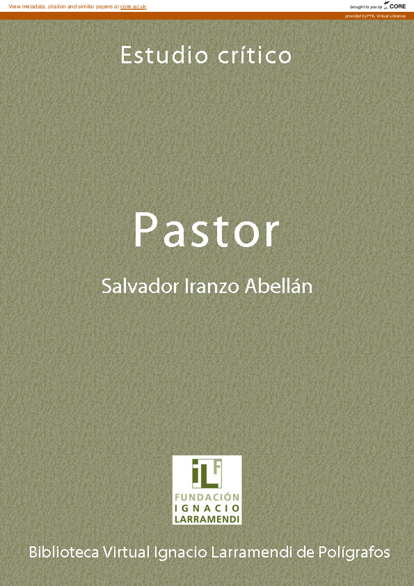 Pdf Pastor