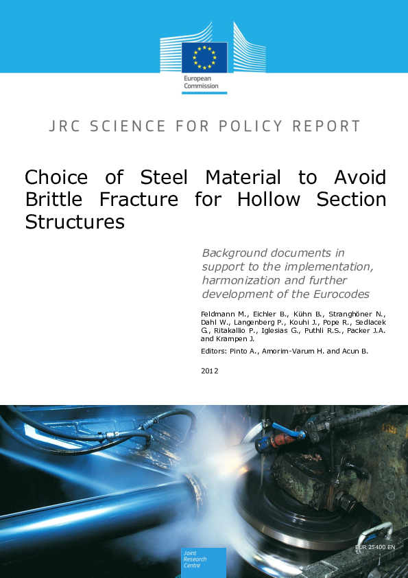 (PDF) Choice of Steel Material to Avoid Brittle Fracture for Hollow