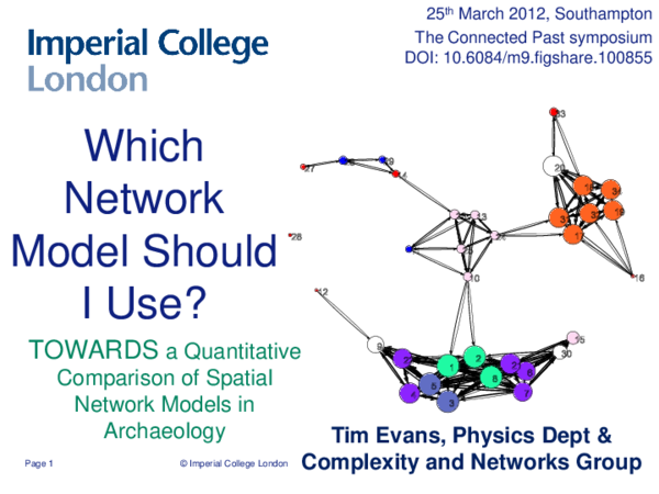 (PDF) Which Network Model Should I Use? Towards a Quantitative ...