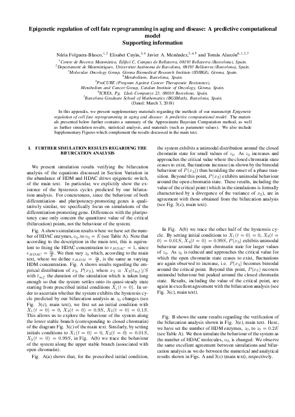 (PDF) Epigenetic regulation of cell fate reprogramming in aging and ...