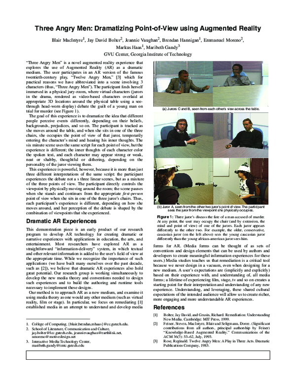 (PDF) Three angry men