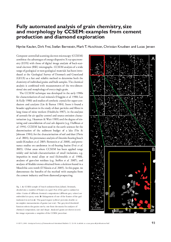 (PDF) Fully automated analysis of grain chemistry, size and morphology ...