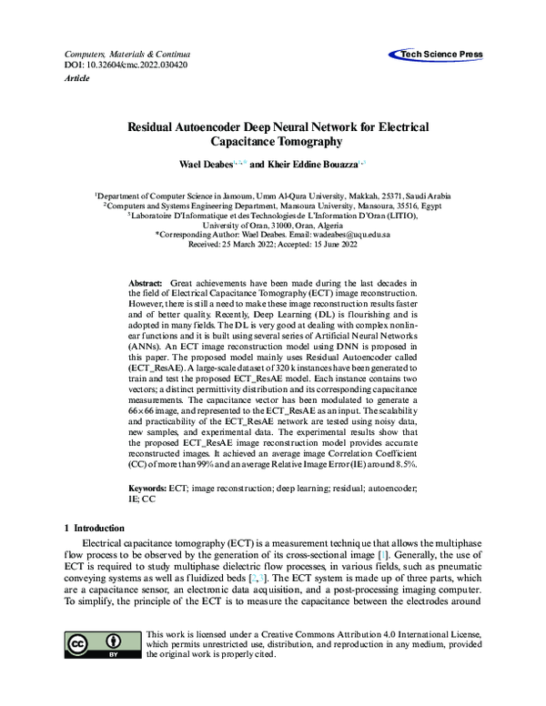 (PDF) Residual Autoencoder Deep Neural Network for Electrical ...