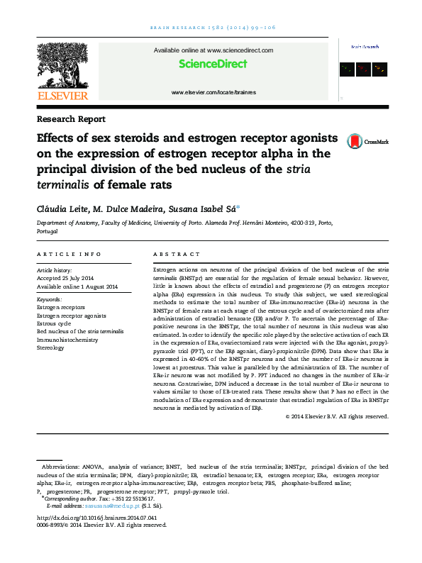 Photo inspiration: Gallery Detail: Pdf Effects Of Sex Steroids And Estrogen Receptor Agonists On