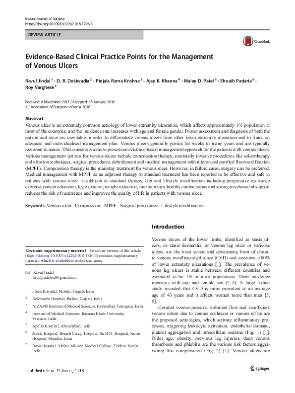 (PDF) Evidence-Based Clinical Practice Points for the Management of ...