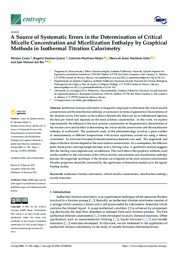 (PDF) A Source of Systematic Errors in the Determination of Critical