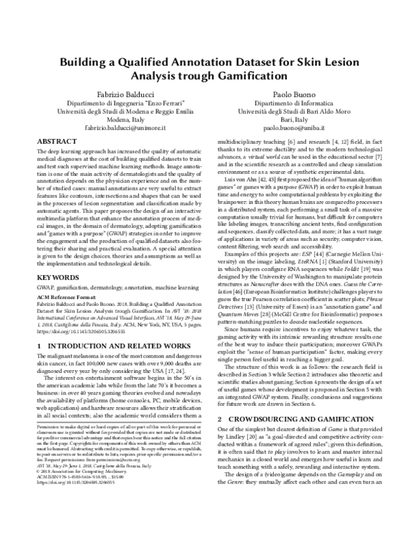 (PDF) Building a qualified annotation dataset for skin lesion analysis ...