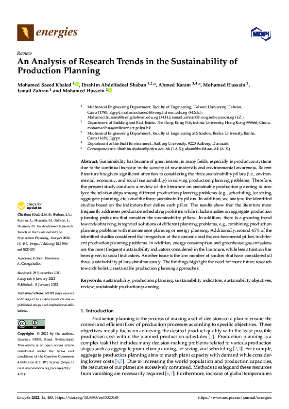 (PDF) An Analysis of Research Trends in the Sustainability of ...