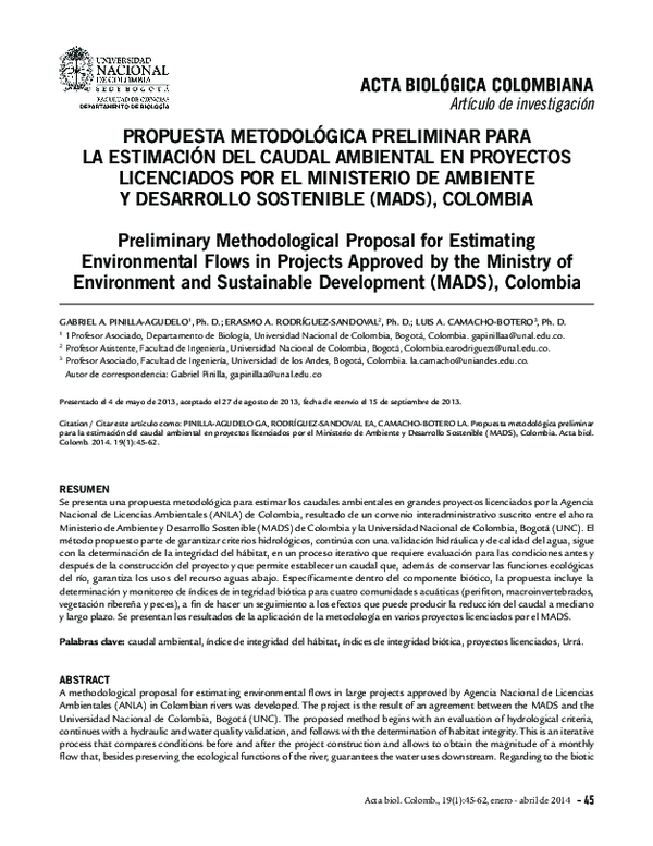 (PDF) Preliminary Methodological Proposal for Estimating Environmental ...