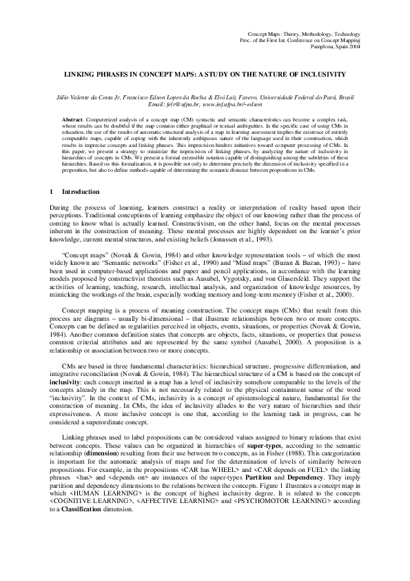 (PDF) Linking Phrases in Concept Maps: A Study on the Nature of Inclusivity
