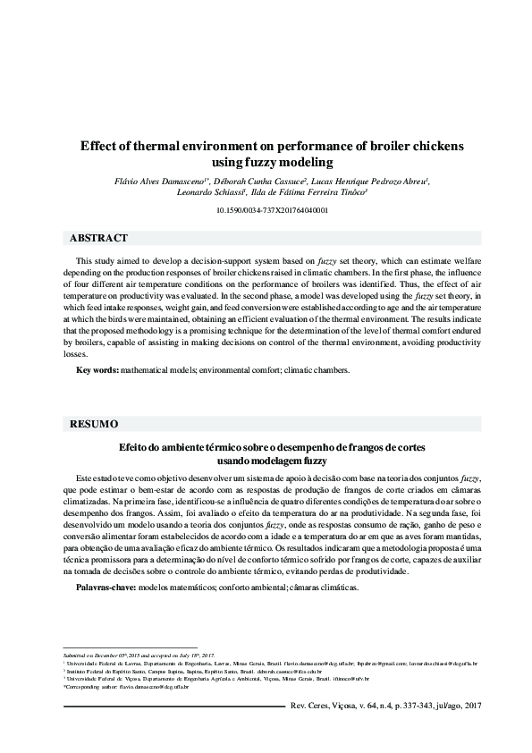  pdf effect of thermal environment on performance of broiler chickens