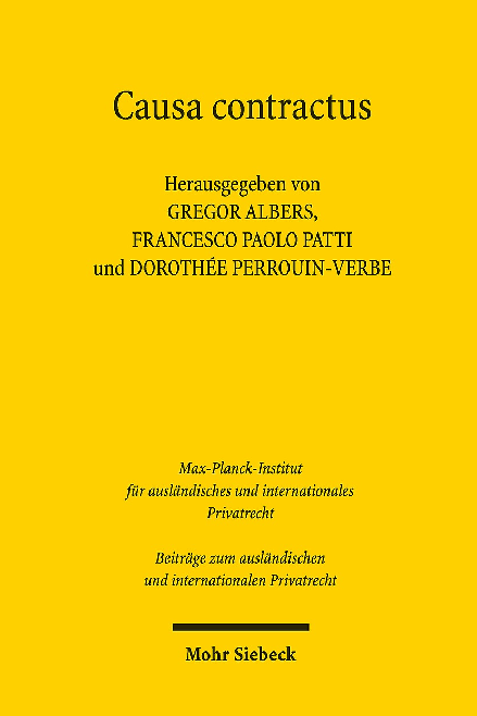 (PDF) Causa contractus