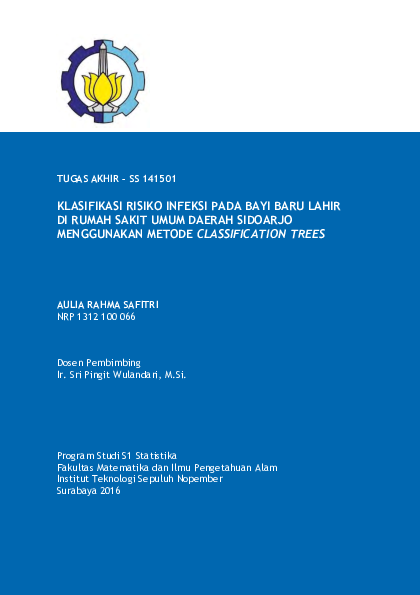 (PDF) Klasifikasi Risiko Infeksi Pada Bayi Baru Lahir DI Rumah Sakit ...