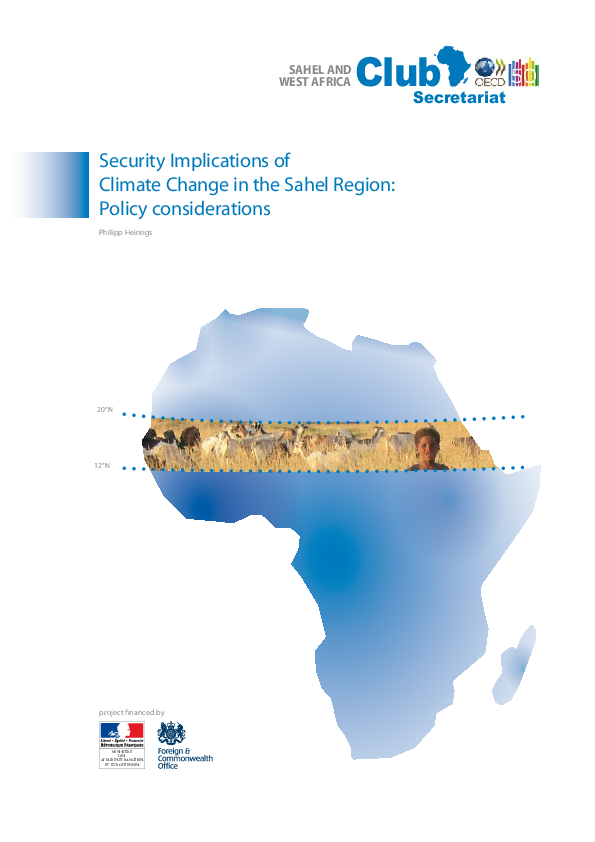 (PDF) Security Implications of Climate Change in the Sahel Region ...