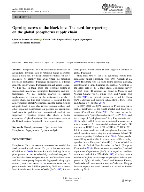 (PDF) Opening the Black Box