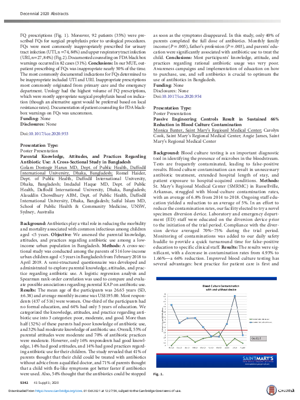 (PDF) Parental Knowledge, Attitudes, and Practices Regarding Antibiotic ...