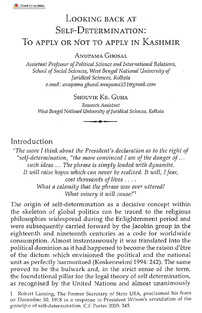 (PDF) Looking Back at Self-Determination: To Apply or Not to Apply in ...