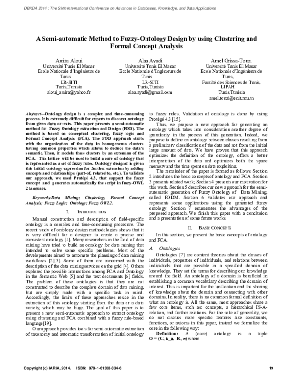 (PDF) A Semi-automatic Method to Fuzzy-Ontology Design by using ...