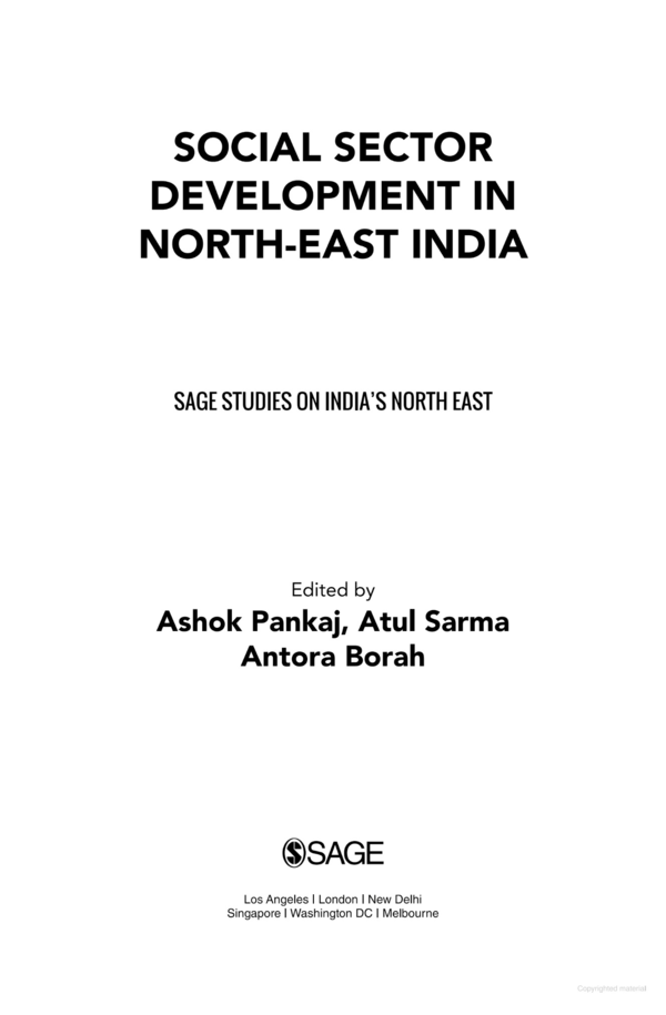 (PDF) Contextualising Social Development in Northeast India