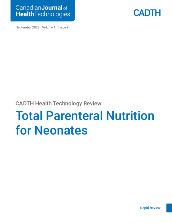 (PDF) Total Parenteral Nutrition for Neonates Kwakye Peprah