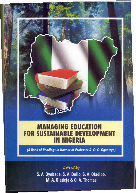 (PDF) Managing Education·-- for Sustainable Development in Nigeria