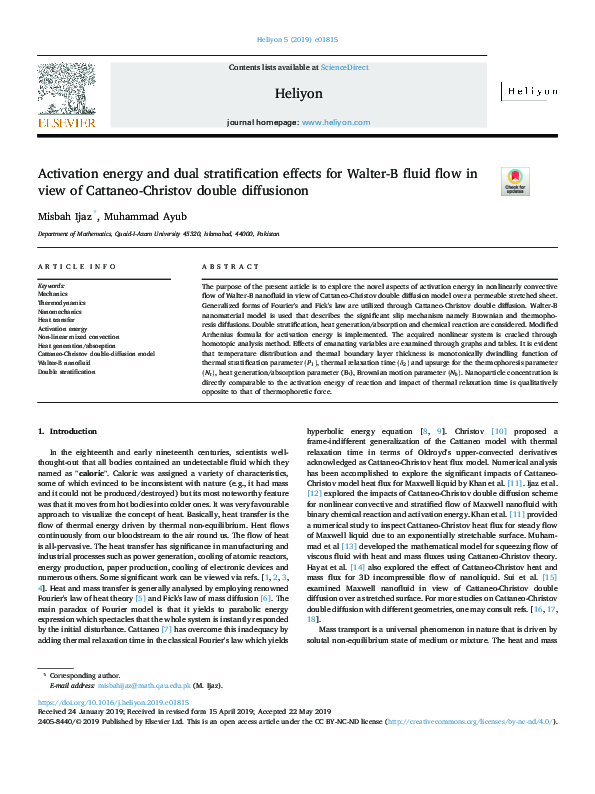 (PDF) Activation energy and dual stratification effects for Walter-B ...