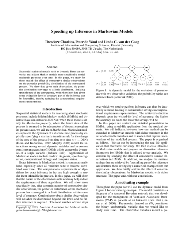 Speeding Up Inference in Markovian Models