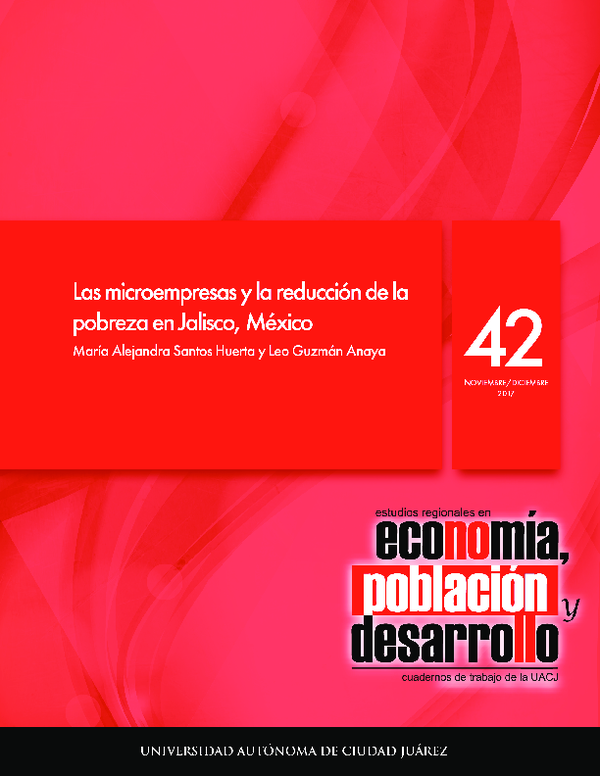 (PDF) Las microempresas y la reducción de la pobreza en Jalisco, México