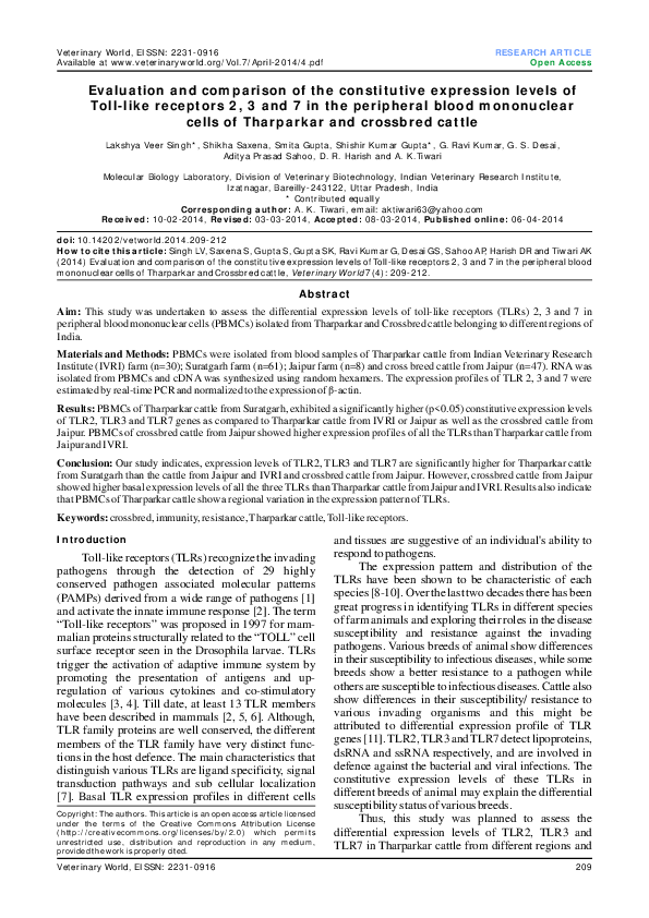(PDF) Evaluation and comparison of the constitutive expression levels ...