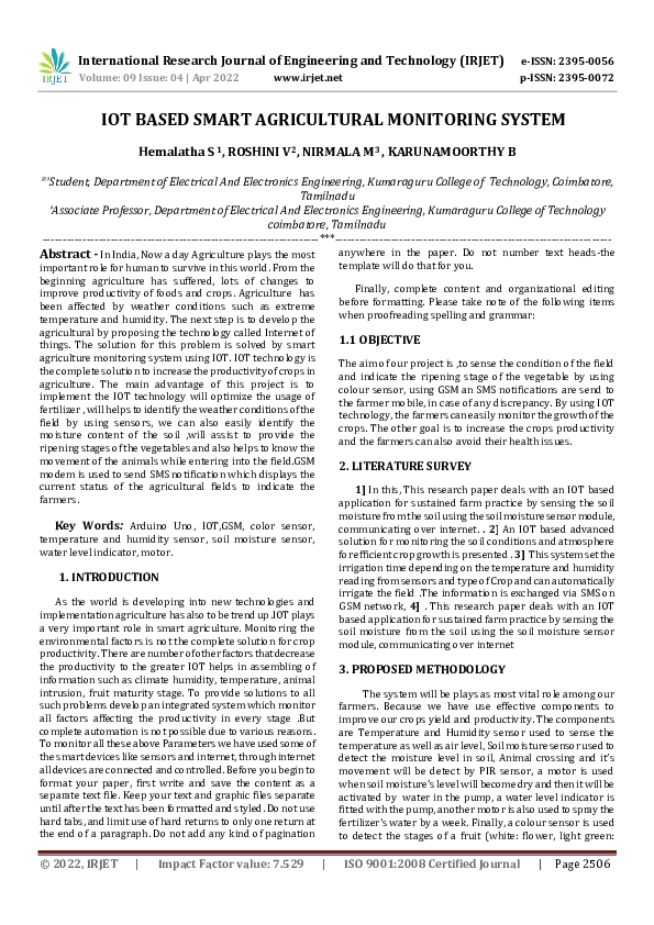 (PDF) International Research Journal of Engineering and Technology ...