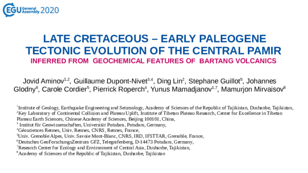 (PDF) Late Cretaceous – early Paleogene tectonic evolution of the ...