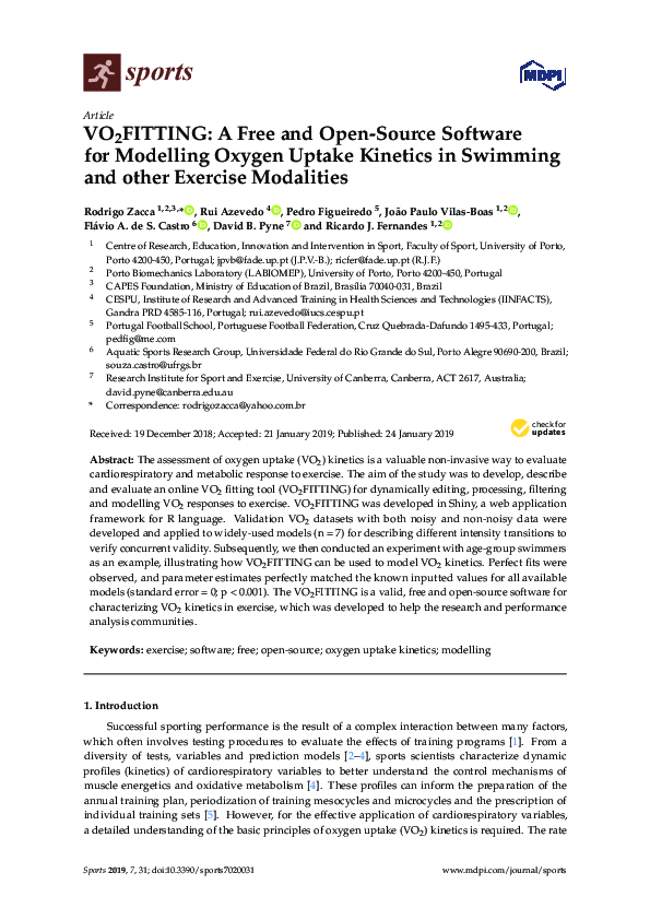 (PDF) VO2FITTING: A Free and Open-Source Software for Modelling Oxygen ...