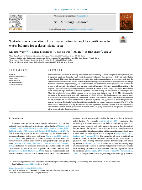  pdf soil tillage research