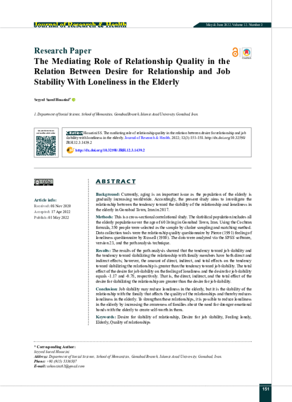 (PDF) Research Paper The Mediating Role of Relationship Quality in the ...
