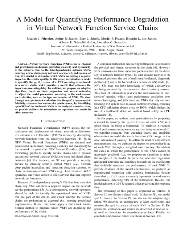 (PDF) A model for quantifying performance degradation in virtual ...