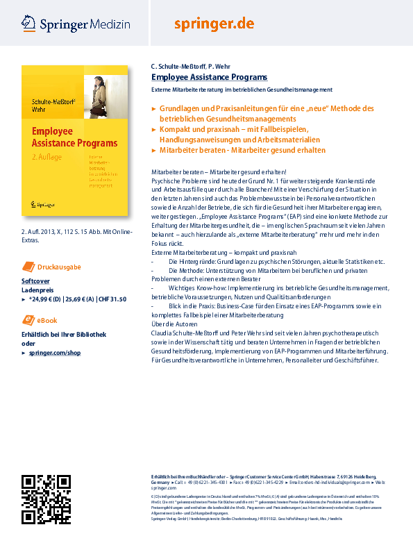 (PDF) Employee Assistance Programs