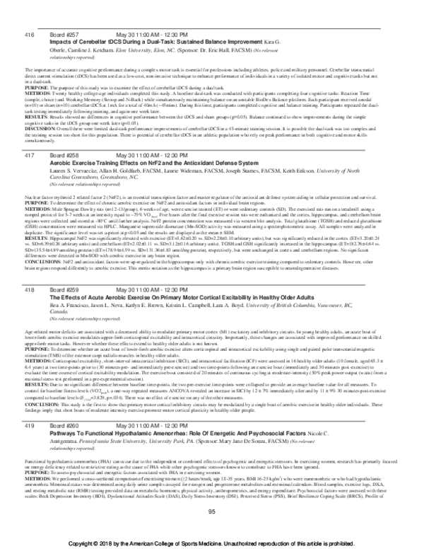 (PDF) Aerobic Exercise Training Effects on NrF2 and the Antioxidant ...