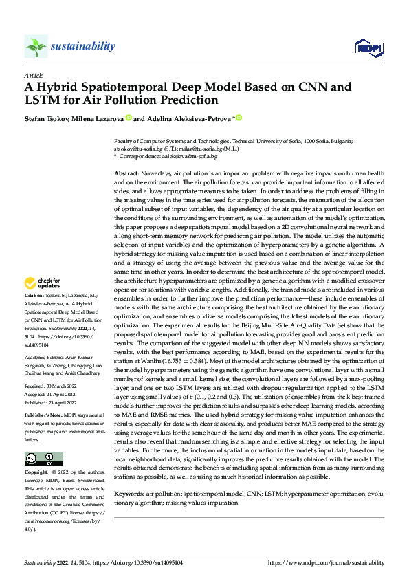 (PDF) A Hybrid Spatiotemporal Deep Model Based on CNN and LSTM for Air ...