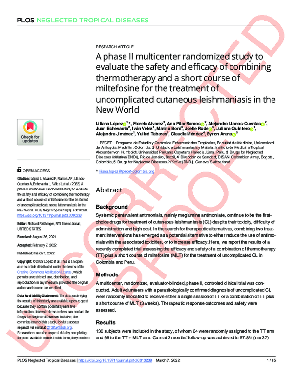 (PDF) A phase II multicenter randomized study to evaluate the safety ...