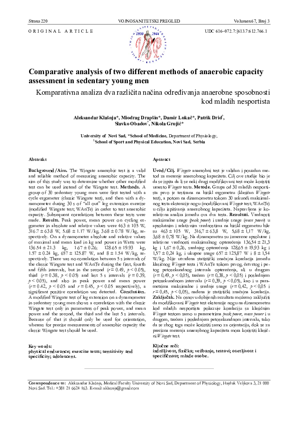 (PDF) Comparative analysis of two different methods of anaerobic ...
