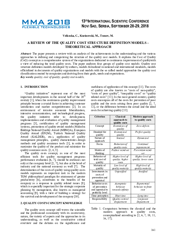 pdf-a-review-of-the-quality-cost-structure-definition-models