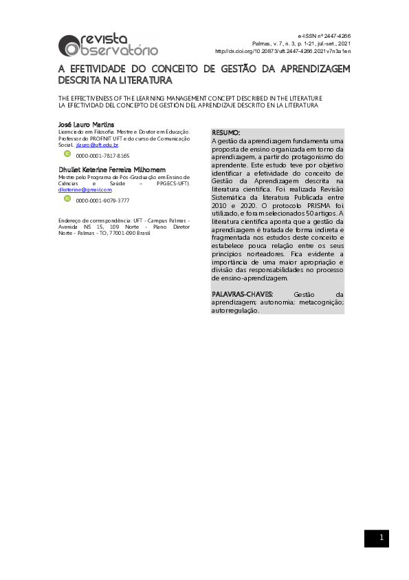 (PDF) The Effectiveness of the Learning Management Concept Described in ...