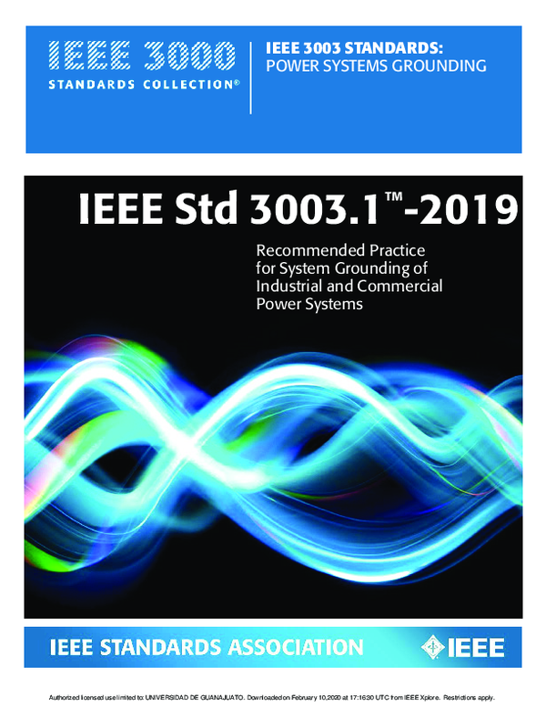 (PDF) Practice for System Grounding of Industrial and