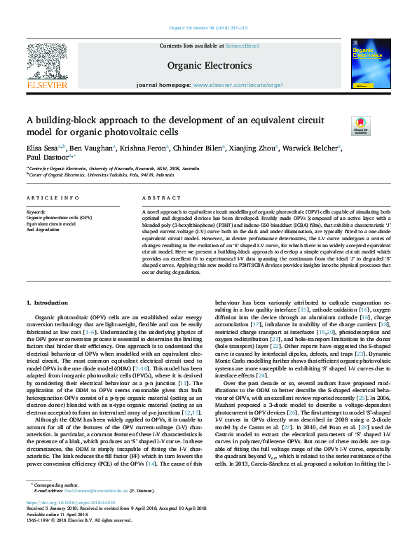 (PDF) A building-block approach to the development of an equivalent ...