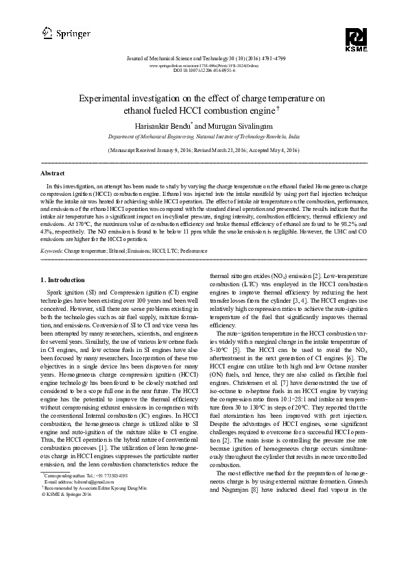(PDF) Experimental investigation on the effect of charge temperature on ...